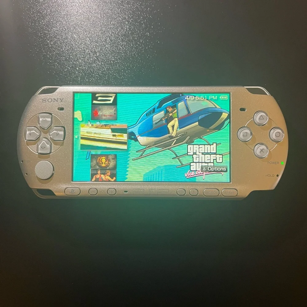 Sony Handheld PSP Console - Metallic Silver